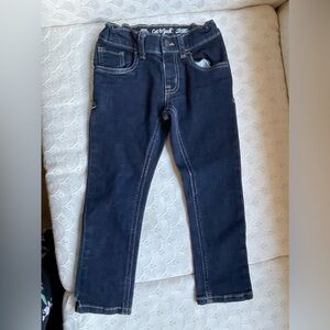 Cat & Jack Skinny Superstretch Dark Wash Size 4T Denim Jeans